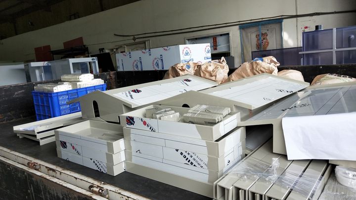華創工業 CNC 加工實績：CNC 加工 PP 零件