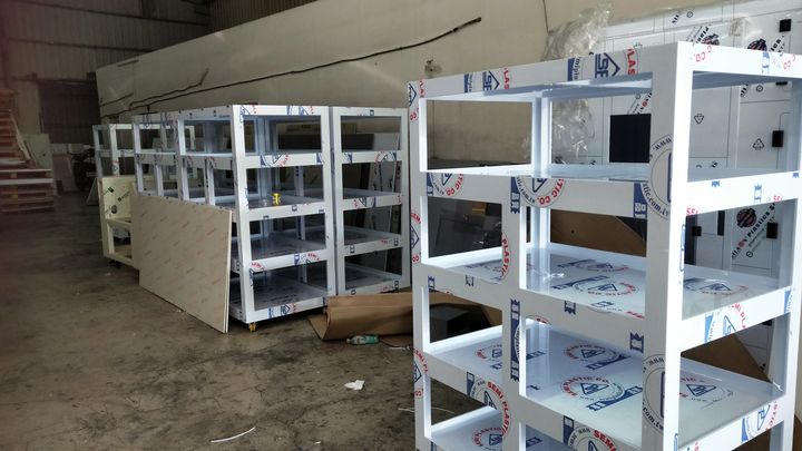 華創工業 架子實績：PP 層架